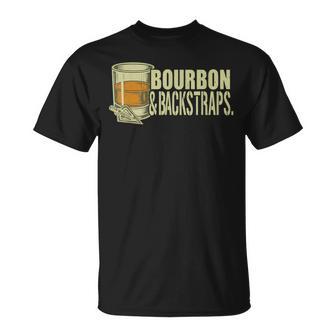 Bourbon & Backstraps Hunting Lifestyle Whiskey T-Shirt - Thegiftio UK