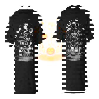 Bowlergeist Halloween Bowling Bowlers Spooky Ten Pin T-Shirt | Mazezy