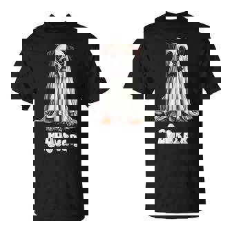 Boxer Dog Halloween Ghost BOOxer Dog Mom Spooky Pet Tank Top T-Shirt | Mazezy