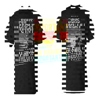 Boys Fishing School Is Important Fishing Importanter T-Shirt - Monsterry