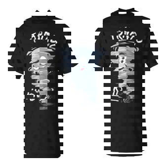 Boys Girls Storm Chasing Tornado Kid Severe Weather Spotter T-Shirt | Mazezy