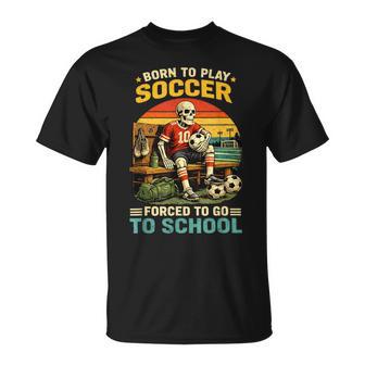 Boys Soccer Player Playing Soccer T-Shirt - Thegiftio UK