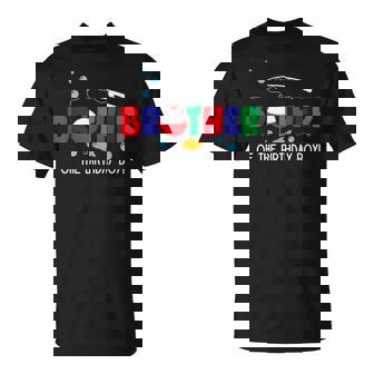 Brother Of The Big One Fishing Boy First Birthday Ofishally T-Shirt - Monsterry