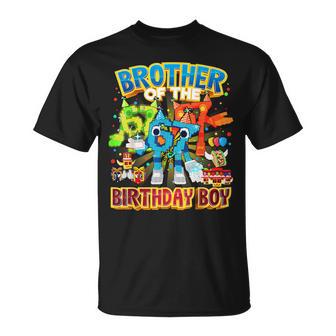 Brother Of The Birthday Boy 67 Six Seven 6-7 Brainrot T-Shirt - Thegiftio UK
