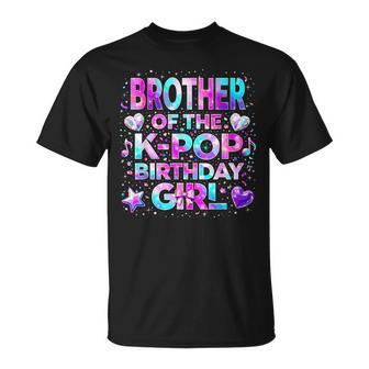 Brother Of The K-Pop Birthday Girls Korean Music T-Shirt - Seseable