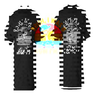 Bruh I Was 6 Now I'm 7 Year Old Birthday 67 Dabbing Boys T-Shirt - Thegiftio