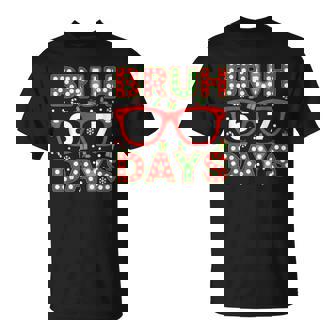 Bruh 67 Days Meme Humor 6 7 Sunglasses 100 Days Of School T-Shirt | Mazezy