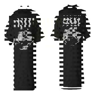 Bruh Joust Jousting Medieval Knight Renaissance Faire T-Shirt | Mazezy