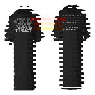 Burn Sage Cedar Sweetgrass & The Indian-Act T-Shirt | Mazezy