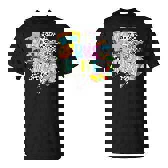 Bus Driver Lighting Back To School Happy First Day Women T-Shirt | Seseable CA