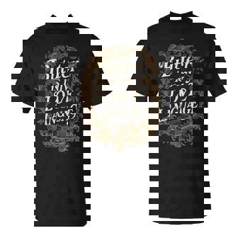 Butter Is My Love Language Vintage Romantic Traditional Fat T-Shirt | Mazezy