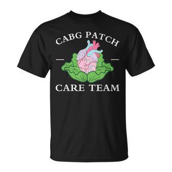 Cabg Patch Care Team Nurse Cabbage Heart Nurse Week T-Shirt - Thegiftio