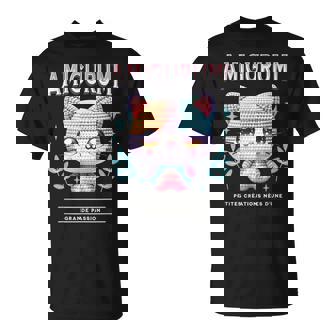 Cadeau Fan Amigurumi Kawaii Création Chat Crochetée Humour T-Shirt - Cadeauxyz