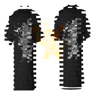 Cain Terrier Magician Wizard Magic Dog Mom Dad T-Shirt | Mazezy