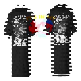 Cambodia Cambodian Canada Canadian It's In My DNA Flag Day T-Shirt | Mazezy