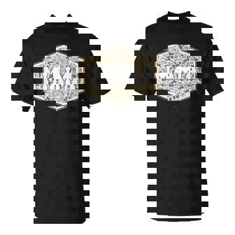 Camo Hunting Mama Vintage Camo Mom Mother's Day Hunting Wife T-Shirt - Monsterry