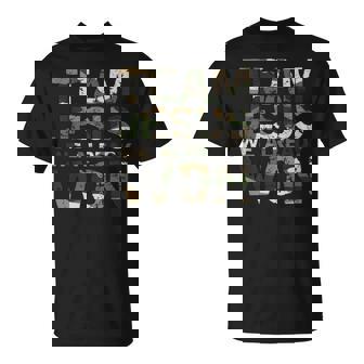 Camo Style Matching Christian For Team Jesus We T-Shirt - Monsterry