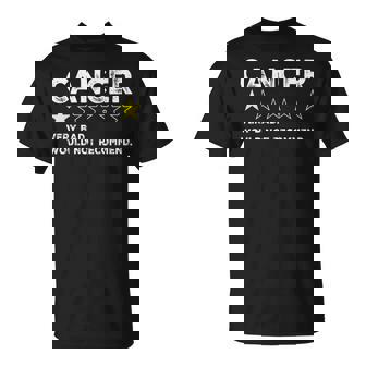 Cancer Chemo Chemotherapy Cancer Awareness Support T-Shirt - Monsterry