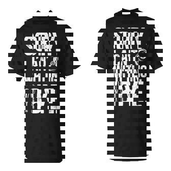 I Can't Whittling Wood Carving Wood Carver Woodcarving T-Shirt | Mazezy