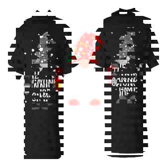 The Canyoning Gnome Matching Family Christmas Gnome Pajama T-Shirt | Mazezy