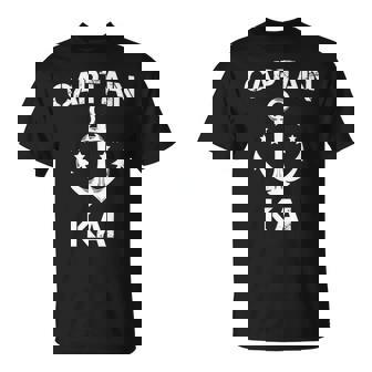 Captain Kai ファニーバースデー 名前入りボートギフト カスタマイズ可 Tシャツ - Kawaiitshirt