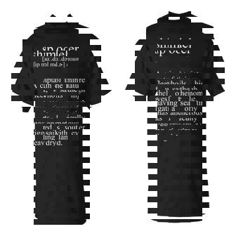 Captain Of The Miniature Fleet Ship Modeler Definition T-Shirt | Mazezy