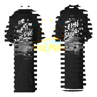 Captain Of The Struggle Bus Saying Retro Gag Women Men T-Shirt | Mazezy