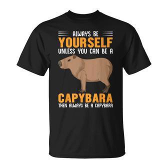 Capybara Quote Rodent Vintage Capybara T-Shirt - Thegiftio UK