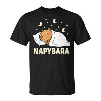 Capybara Sleep Pajamas Napybara T-Shirt - Thegiftio UK
