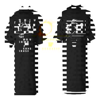 Caraway Arkansas 2024 Total Solar Eclipse Tank Top T-Shirt | Mazezy