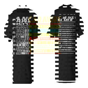 CARAWAY Family Name CARAWAY Last Name Team T-Shirt | Mazezy