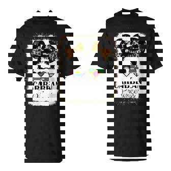 Caribbean Princess Antigua Barbuda And Dominica Mix Girl T-Shirt | Mazezy