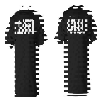 Carol アイディア ファーストネーム キャロル Tシャツ - Kawaiitshirt