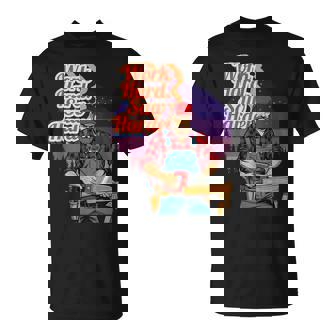 Carpenter Work Hard Saw Harder Joiner Handyman Woodworker T-Shirt | Mazezy