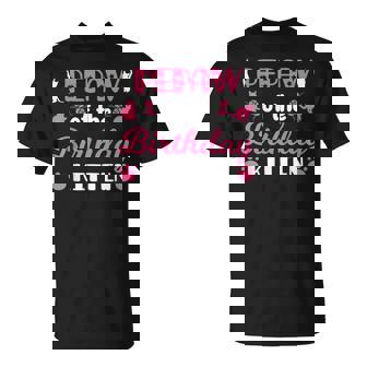 Cat Pepaw Birthday Kitten Party Purr-FECT Paw Matching Theme T-Shirt | Mazezy