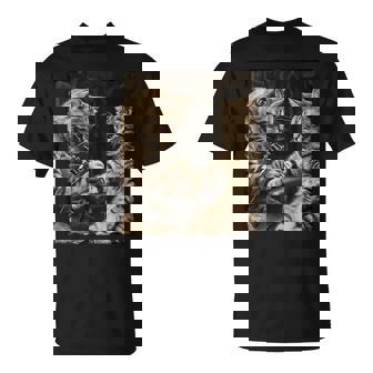 Cat Tattooing Cat Meme Inked Kitty Humor Tattoo Artist T-Shirt - Thegiftio