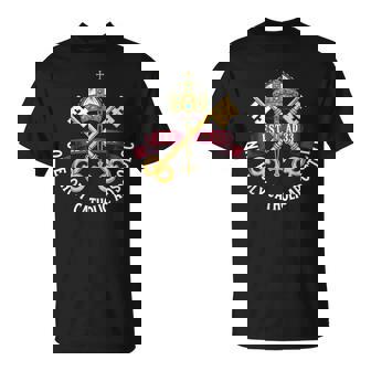 Catholic Apostolic Papal Keys T-Shirt | Mazezy