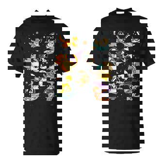 Cats In Space Galaxy Cat Astronaut Cats Kitten Space T-Shirt - Monsterry