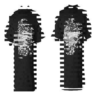 Cheer Mom Mama Bow Sport Cheerleader Cheerleading White T-Shirt - Seseable