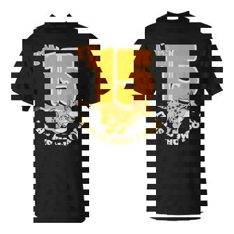 Cheetah 15th Birthday Party Jungle Safari Wild Cat Wildlife T-Shirt | Mazezy