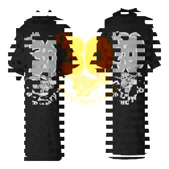 Cheetah 30th Birthday Party Jungle Safari Wild Cat Wildlife T-Shirt | Mazezy