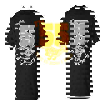 Cheetah 55th Birthday Party Jungle Safari Wild Cat Wildlife T-Shirt | Mazezy