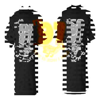 Cheetah 97th Birthday Party Jungle Safari Wild Cat Wildlife T-Shirt | Mazezy