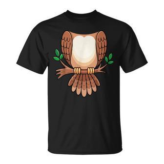 Chemise Hibou Adulte Homme Enfant Hibou Costume T-Shirt - Cadeauxyz