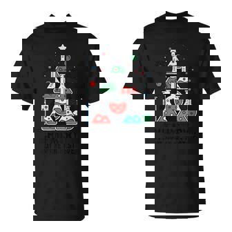 Chemistry Christmas Science Tree Chemistry Make Festiv T-Shirt | Mazezy