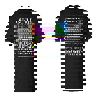 Chemistry Elements Teacher Can I Lick It Periodic Table Lab Tank Top T-Shirt | Mazezy