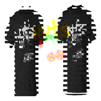 Chest Nuts Couples Matching Family Holiday Saying T-Shirt | Mazezy