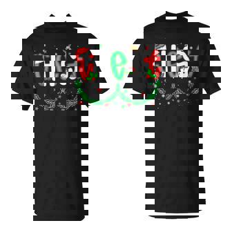 Chest Nuts Matching Couple Humor Xmas Chestnuts Joke Women T-Shirt | Mazezy