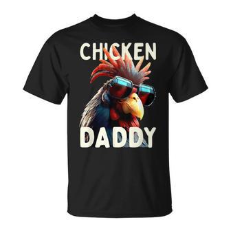 Chicken Daddy Hühnerater Landwirt Geflügelzüchteratertag T-Shirt - Geschenkecke