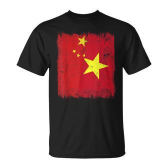 China Vietnam Half Flag Chinese Vietnamese History T-Shirt | Mazezy